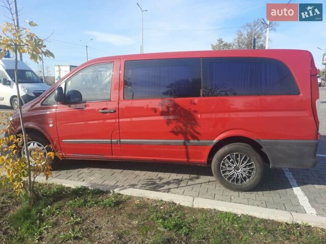 Червоний Мерседес Віто, об'ємом двигуна 2.15 л та пробігом 400 тис. км за 11700 $, фото 1 на Automoto.ua
