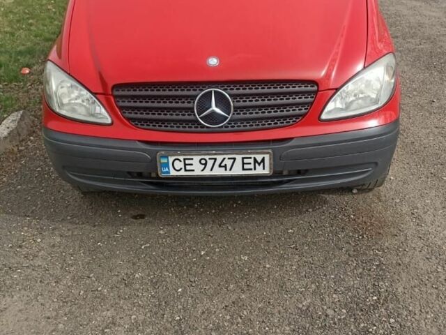 Красный Мерседес Вито, объемом двигателя 0 л и пробегом 460 тыс. км за 13000 $, фото 1 на Automoto.ua