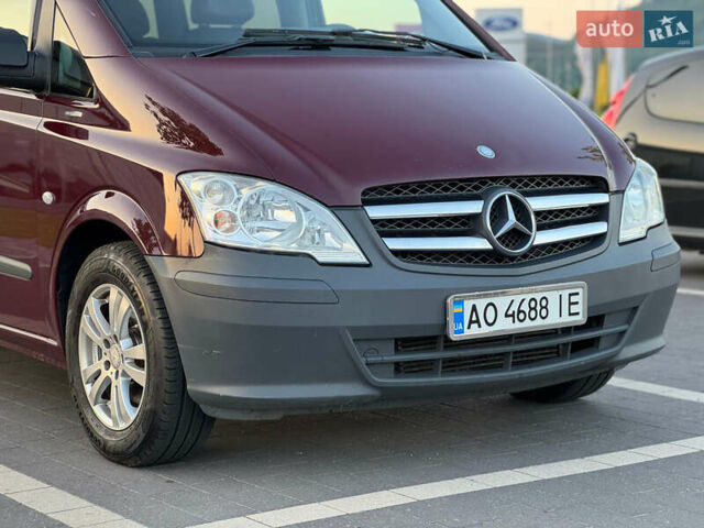 Червоний Мерседес Віто, об'ємом двигуна 2.14 л та пробігом 362 тис. км за 13900 $, фото 1 на Automoto.ua