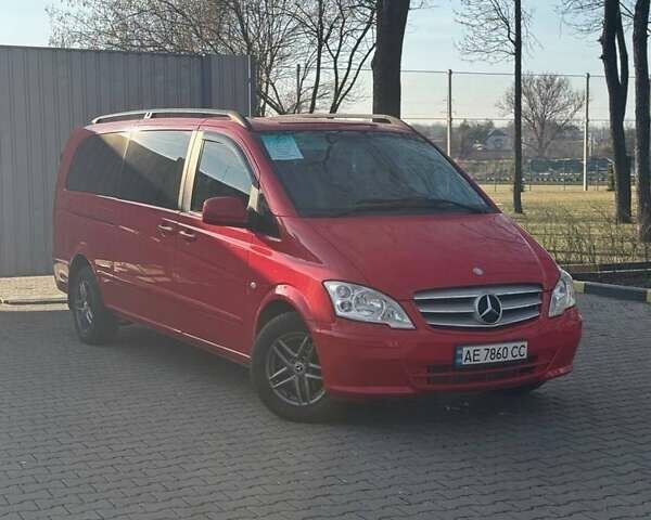 Червоний Мерседес Віто, об'ємом двигуна 2.1 л та пробігом 460 тис. км за 15300 $, фото 1 на Automoto.ua