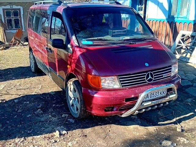 Червоний Мерседес Віто, об'ємом двигуна 22 л та пробігом 0 тис. км за 2800 $, фото 1 на Automoto.ua