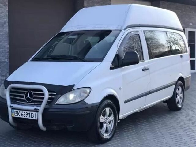 Белый Мерседес Вито пасс., объемом двигателя 2.2 л и пробегом 96 тыс. км за 2800 $, фото 1 на Automoto.ua