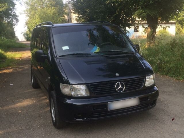 Чорний Мерседес Віто пас., об'ємом двигуна 2.3 л та пробігом 288 тис. км за 6200 $, фото 1 на Automoto.ua