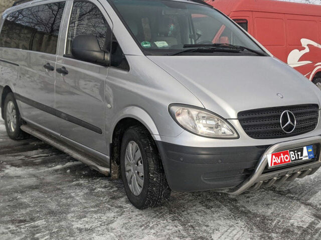 Сірий Мерседес Віто пас., об'ємом двигуна 2.2 л та пробігом 290 тис. км за 11900 $, фото 1 на Automoto.ua