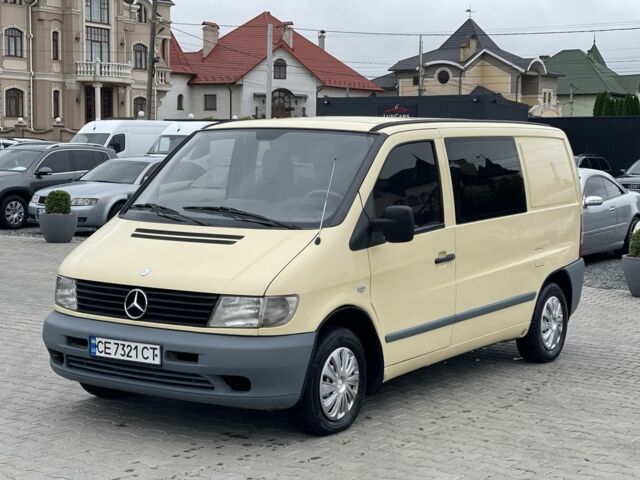 Жовтий Мерседес Віто, об'ємом двигуна 2.1 л та пробігом 315 тис. км за 4700 $, фото 1 на Automoto.ua