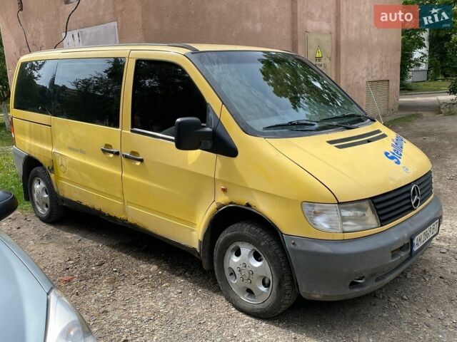 Жовтий Мерседес Віто, об'ємом двигуна 2.3 л та пробігом 365 тис. км за 2800 $, фото 1 на Automoto.ua