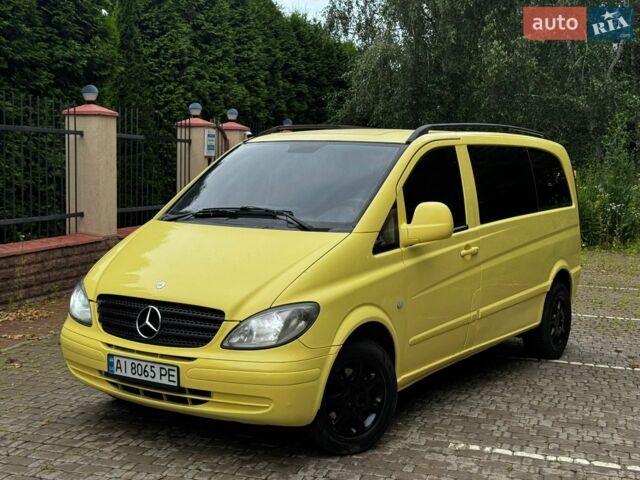 Жовтий Мерседес Віто, об'ємом двигуна 2.2 л та пробігом 250 тис. км за 6200 $, фото 1 на Automoto.ua
