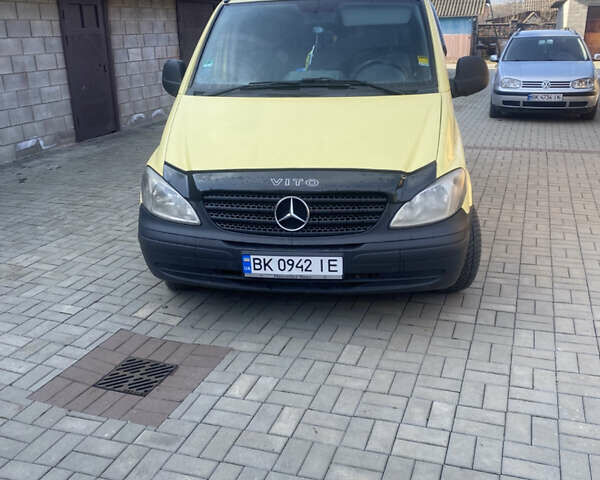 Жовтий Мерседес Віто, об'ємом двигуна 2.15 л та пробігом 530 тис. км за 6999 $, фото 1 на Automoto.ua