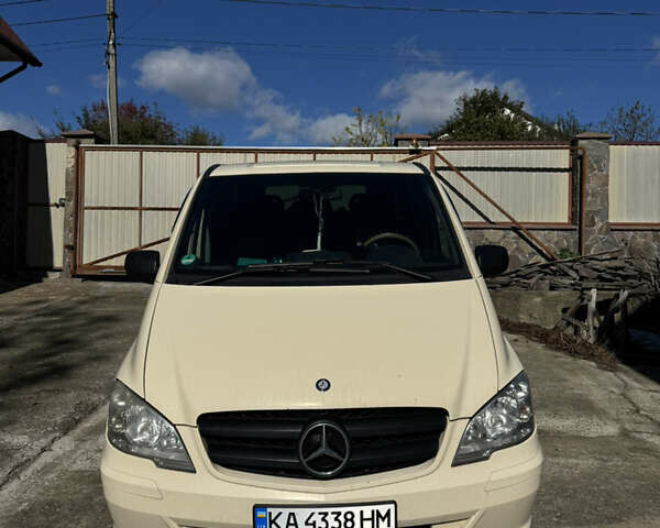 Желтый Мерседес Вито, объемом двигателя 2.14 л и пробегом 688 тыс. км за 13200 $, фото 1 на Automoto.ua