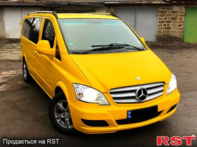 Жовтий Мерседес Віто, об'ємом двигуна 22 л та пробігом 275 тис. км за 7400 $, фото 1 на Automoto.ua