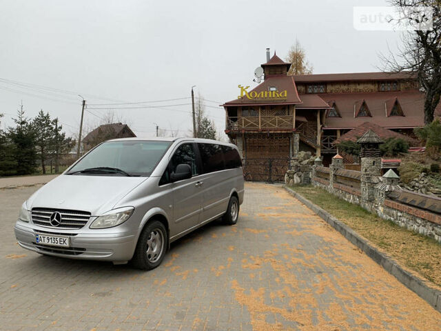 Сірий Мерседес Віто, об'ємом двигуна 2.1 л та пробігом 238 тис. км за 9500 $, фото 1 на Automoto.ua