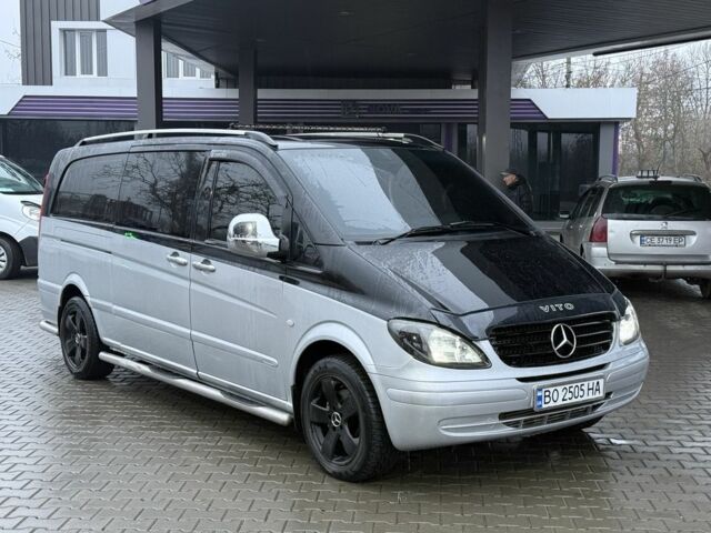 Серый Мерседес Вито, объемом двигателя 2.1 л и пробегом 330 тыс. км за 10500 $, фото 1 на Automoto.ua