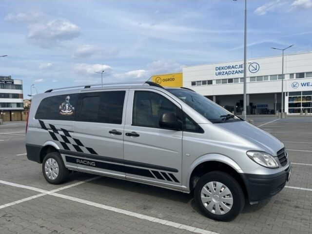 Серый Мерседес Вито, объемом двигателя 2.2 л и пробегом 255 тыс. км за 4142 $, фото 1 на Automoto.ua