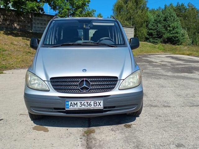 Сірий Мерседес Віто, об'ємом двигуна 2.1 л та пробігом 214 тис. км за 8500 $, фото 1 на Automoto.ua