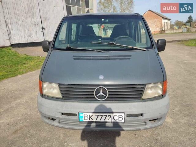 Серый Мерседес Вито, объемом двигателя 2.15 л и пробегом 555 тыс. км за 3300 $, фото 1 на Automoto.ua