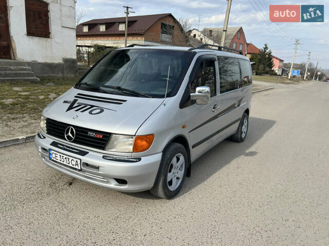 Серый Мерседес Вито, объемом двигателя 2.2 л и пробегом 350 тыс. км за 5900 $, фото 1 на Automoto.ua
