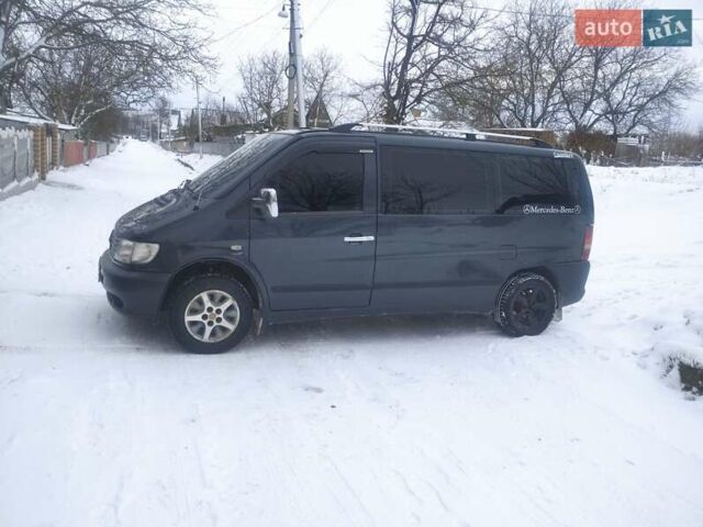 Сірий Мерседес Віто, об'ємом двигуна 2.15 л та пробігом 350 тис. км за 4500 $, фото 1 на Automoto.ua