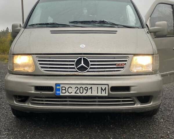 Серый Мерседес Вито, объемом двигателя 2.15 л и пробегом 460 тыс. км за 3800 $, фото 1 на Automoto.ua