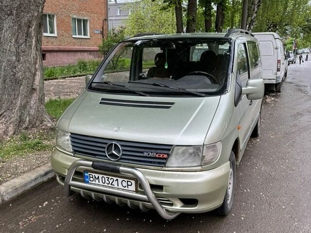 Серый Мерседес Вито, объемом двигателя 2.15 л и пробегом 550 тыс. км за 4500 $, фото 1 на Automoto.ua