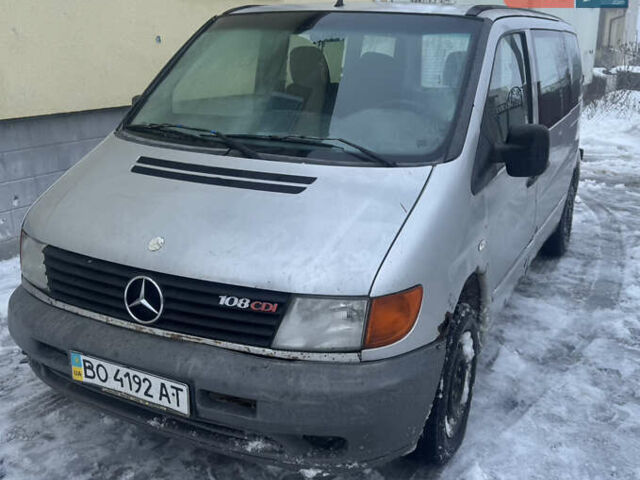 Сірий Мерседес Віто, об'ємом двигуна 2.15 л та пробігом 300 тис. км за 1600 $, фото 1 на Automoto.ua