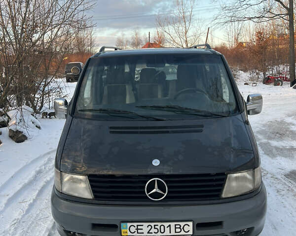 Серый Мерседес Вито, объемом двигателя 2.15 л и пробегом 353 тыс. км за 2790 $, фото 1 на Automoto.ua