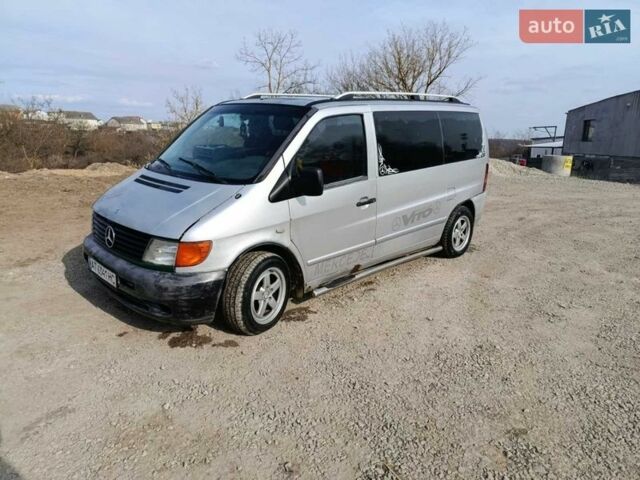 Серый Мерседес Вито, объемом двигателя 2.2 л и пробегом 420 тыс. км за 3800 $, фото 1 на Automoto.ua