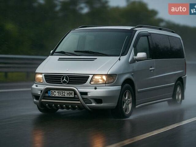 Сірий Мерседес Віто, об'ємом двигуна 2.2 л та пробігом 400 тис. км за 6499 $, фото 1 на Automoto.ua