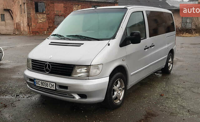 Сірий Мерседес Віто, об'ємом двигуна 2.15 л та пробігом 388 тис. км за 5200 $, фото 1 на Automoto.ua
