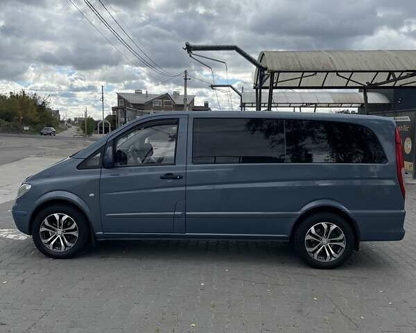 Серый Мерседес Вито, объемом двигателя 2.1 л и пробегом 256 тыс. км за 8700 $, фото 1 на Automoto.ua