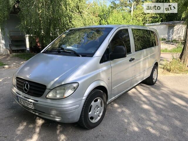Сірий Мерседес Віто, об'ємом двигуна 2.2 л та пробігом 262 тис. км за 4900 $, фото 1 на Automoto.ua