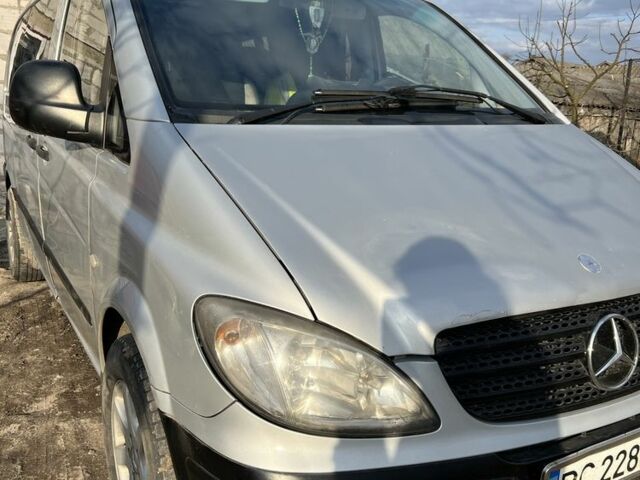 Сірий Мерседес Віто, об'ємом двигуна 2.1 л та пробігом 370 тис. км за 6999 $, фото 1 на Automoto.ua