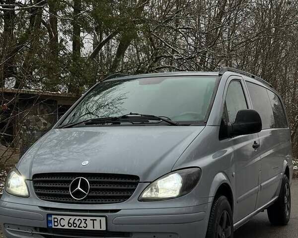 Серый Мерседес Вито, объемом двигателя 2.2 л и пробегом 650 тыс. км за 6500 $, фото 1 на Automoto.ua