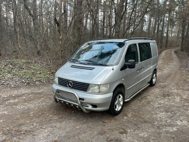 Сірий Мерседес Віто, об'ємом двигуна 2.1 л та пробігом 200 тис. км за 4500 $, фото 1 на Automoto.ua