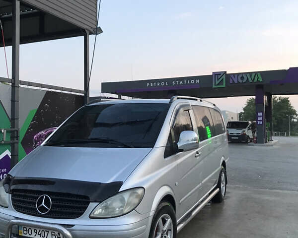 Сірий Мерседес Віто, об'ємом двигуна 2.2 л та пробігом 450 тис. км за 6750 $, фото 1 на Automoto.ua