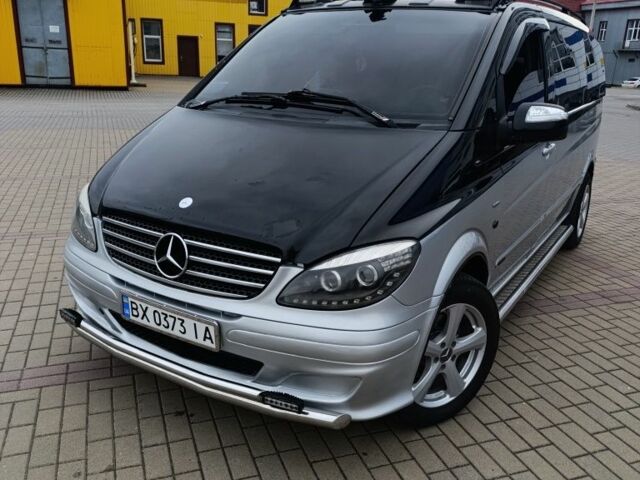 Серый Мерседес Вито, объемом двигателя 2.1 л и пробегом 350 тыс. км за 7400 $, фото 1 на Automoto.ua