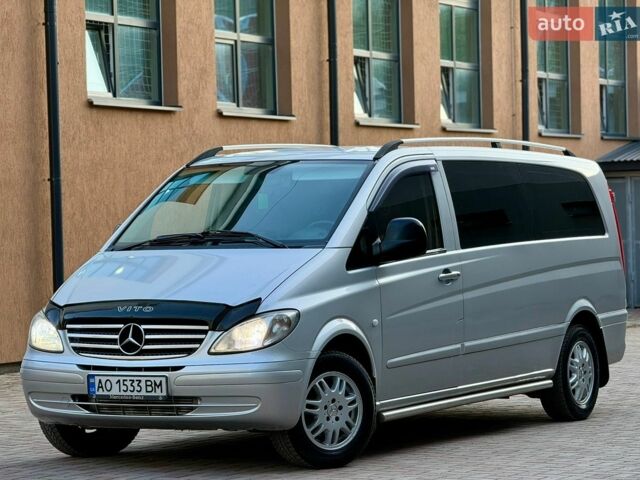 Сірий Мерседес Віто, об'ємом двигуна 2.2 л та пробігом 384 тис. км за 7600 $, фото 1 на Automoto.ua