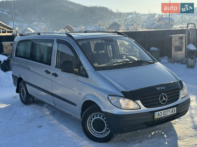 Сірий Мерседес Віто, об'ємом двигуна 2.15 л та пробігом 350 тис. км за 6999 $, фото 1 на Automoto.ua