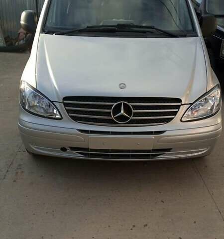 Серый Мерседес Вито, объемом двигателя 2.2 л и пробегом 313 тыс. км за 11000 $, фото 1 на Automoto.ua