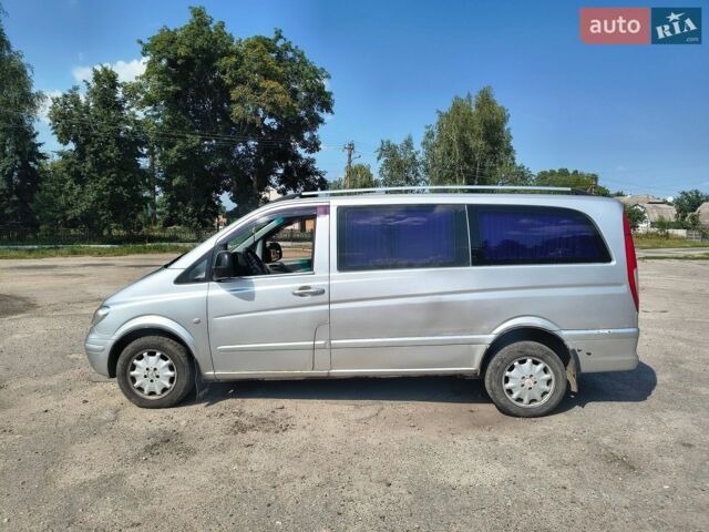 Серый Мерседес Вито, объемом двигателя 2.15 л и пробегом 523 тыс. км за 5300 $, фото 1 на Automoto.ua