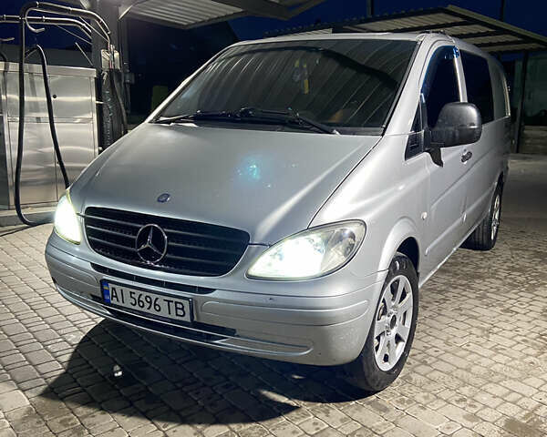 Серый Мерседес Вито, объемом двигателя 2.15 л и пробегом 215 тыс. км за 5300 $, фото 1 на Automoto.ua
