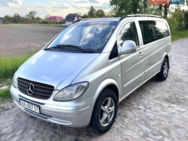 Серый Мерседес Вито, объемом двигателя 2.15 л и пробегом 499 тыс. км за 7990 $, фото 1 на Automoto.ua