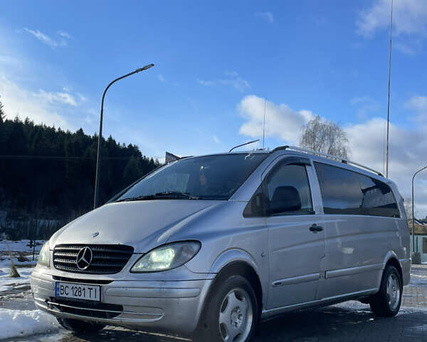 Серый Мерседес Вито, объемом двигателя 2.15 л и пробегом 350 тыс. км за 6300 $, фото 1 на Automoto.ua