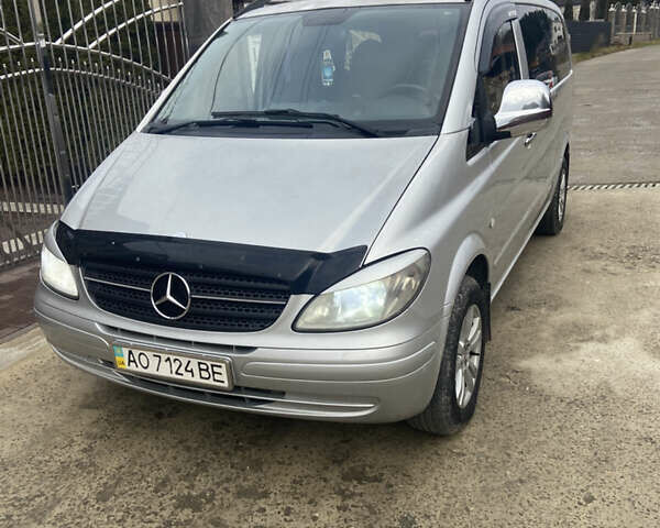 Серый Мерседес Вито, объемом двигателя 2.15 л и пробегом 347 тыс. км за 6500 $, фото 1 на Automoto.ua