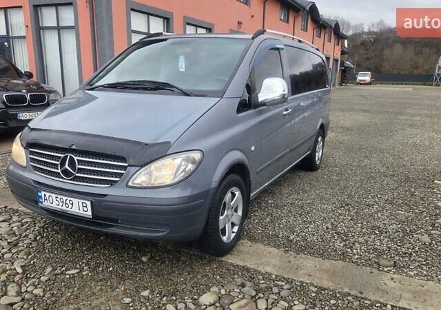 Серый Мерседес Вито, объемом двигателя 2.15 л и пробегом 370 тыс. км за 5850 $, фото 1 на Automoto.ua