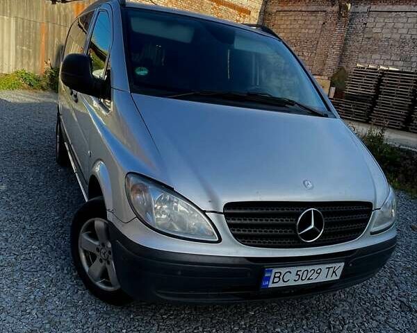 Серый Мерседес Вито, объемом двигателя 2.2 л и пробегом 455 тыс. км за 6800 $, фото 1 на Automoto.ua