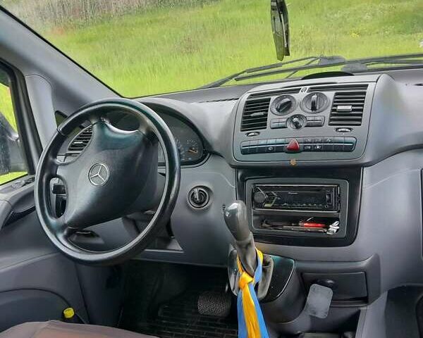 Серый Мерседес Вито, объемом двигателя 2.15 л и пробегом 440 тыс. км за 8000 $, фото 1 на Automoto.ua