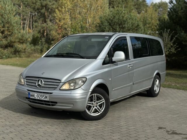 Серый Мерседес Вито, объемом двигателя 2.2 л и пробегом 268 тыс. км за 4500 $, фото 1 на Automoto.ua