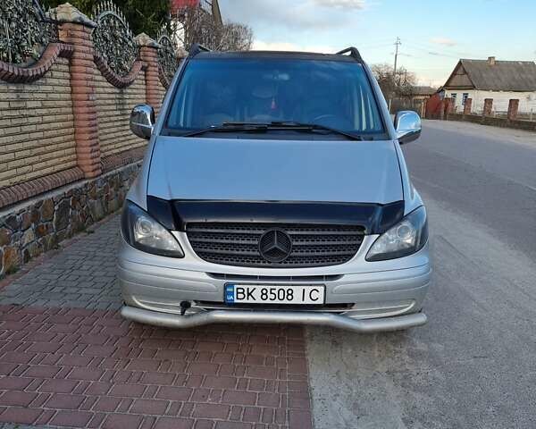 Серый Мерседес Вито, объемом двигателя 2.15 л и пробегом 500 тыс. км за 8800 $, фото 1 на Automoto.ua