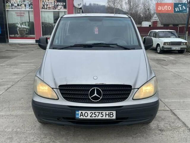 Серый Мерседес Вито, объемом двигателя 2.1 л и пробегом 400 тыс. км за 7350 $, фото 1 на Automoto.ua