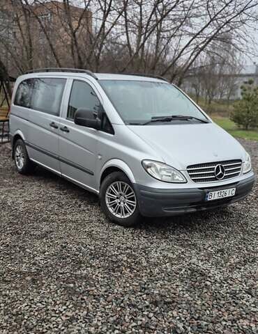 Серый Мерседес Вито, объемом двигателя 2.15 л и пробегом 270 тыс. км за 8200 $, фото 1 на Automoto.ua
